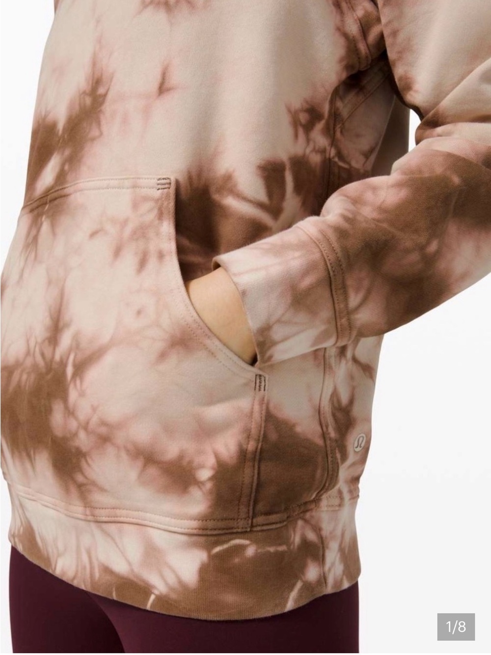 Men’s Lululemon AllYours Hoodie in Earth Dye Clay size XXL